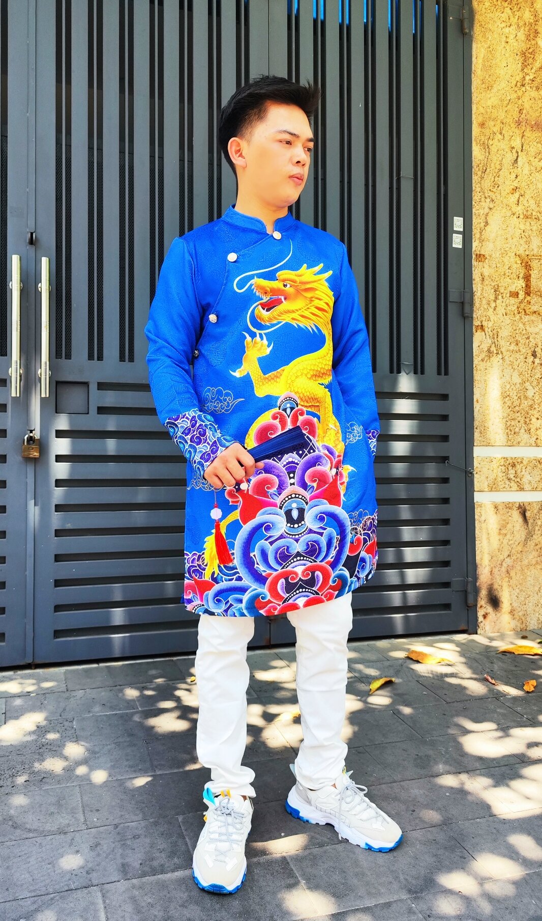 áo dài nam