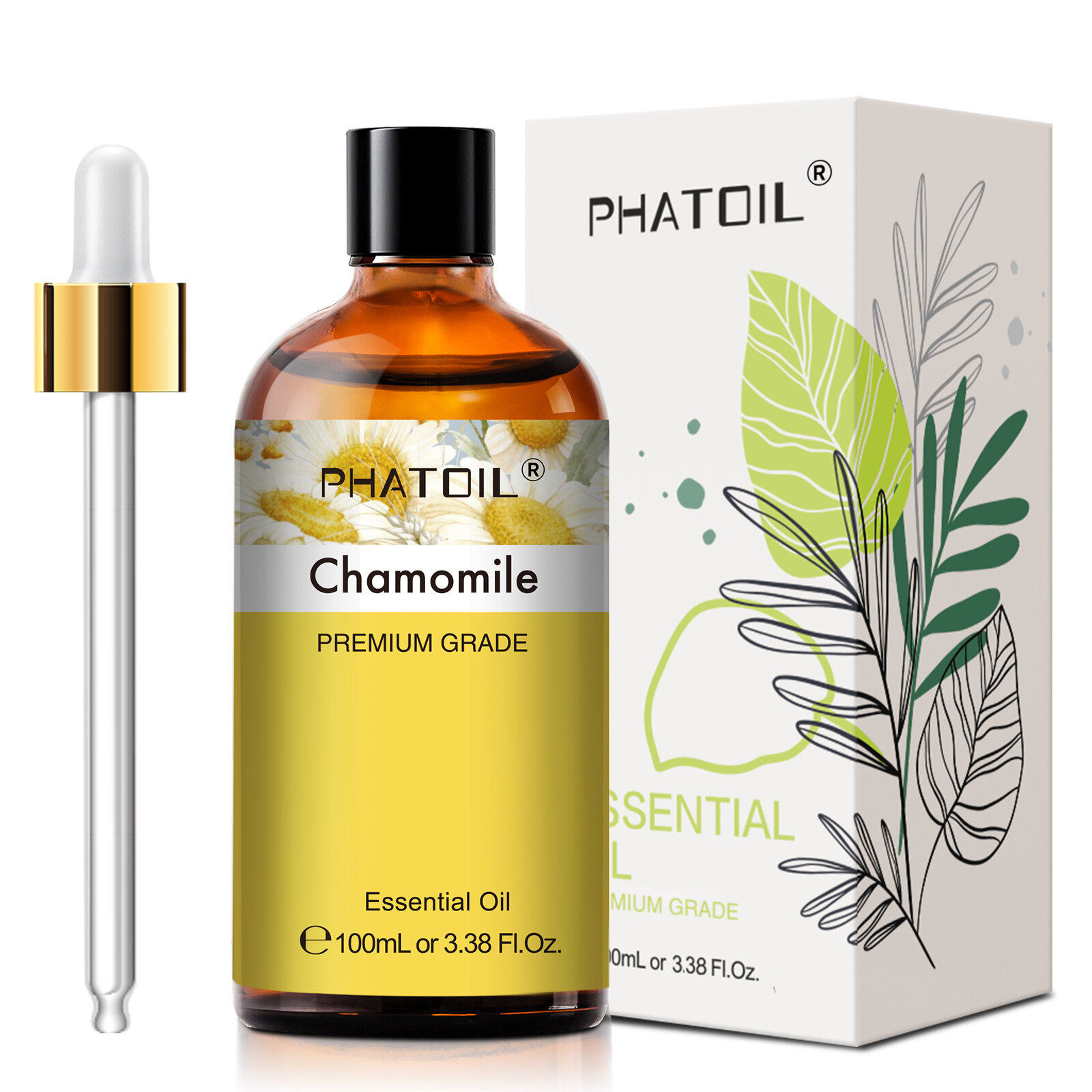 PHATOIL 100ml Tinh Dầu Thơm Tự Nhiên Hỗn Hợp Hương Sả Khuynh Diệp Oải Hương Bạc Hà Cho Sức Khỏe Và Sự Thư Giãn