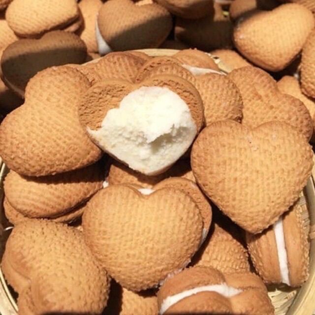 [HCM]500gr Bánh tim vị bơ sữa tuổi thơ