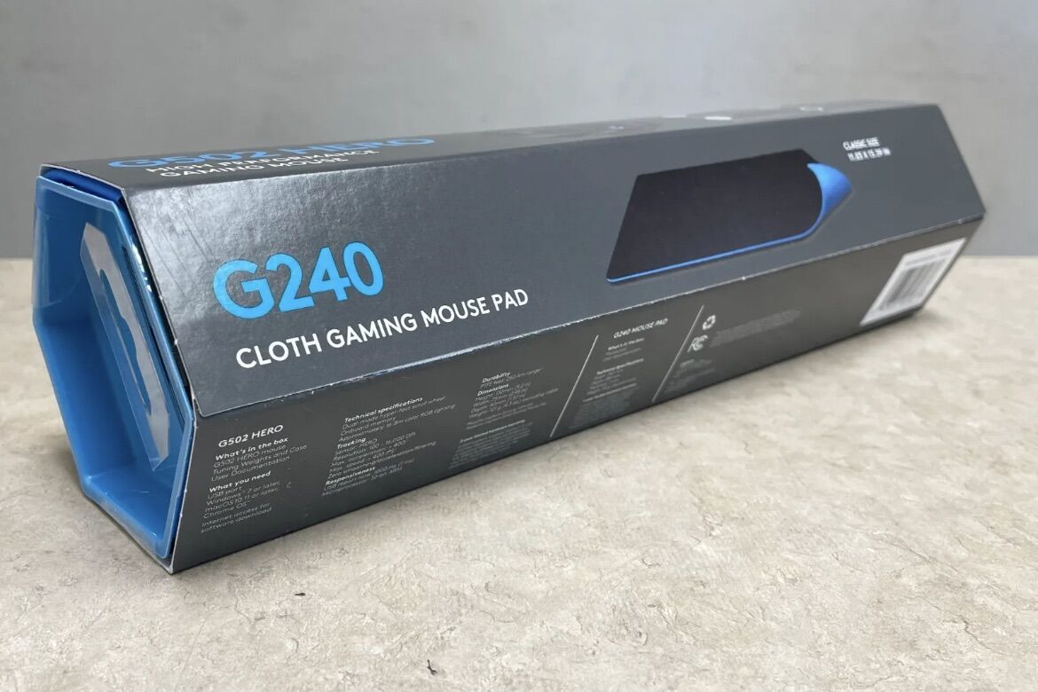 Logitech G502 Hero & G240 Pad Mouse (New Seal)