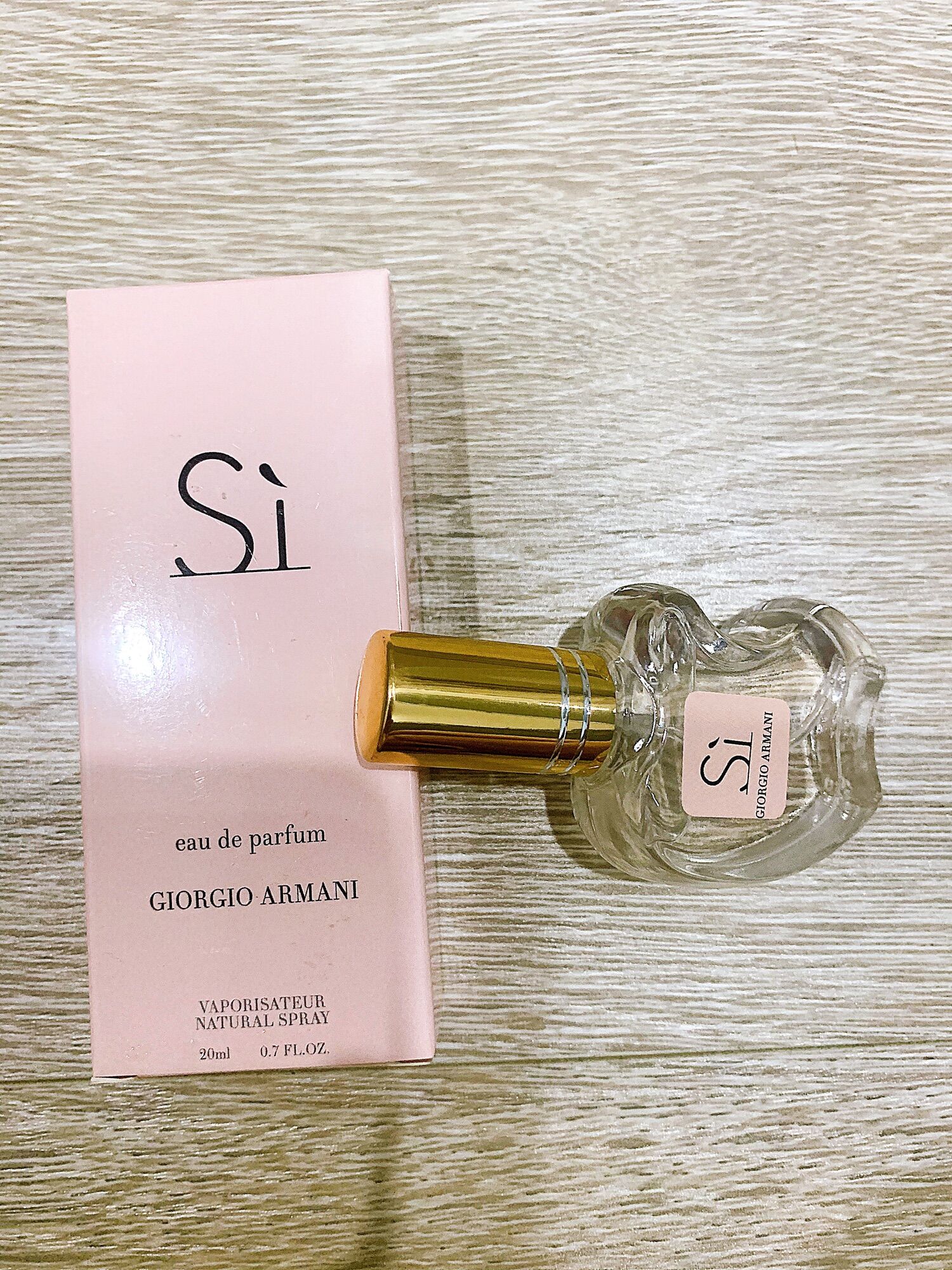 Nước Hoa Mini Pháp SÌ 20ml (mẫu táo)