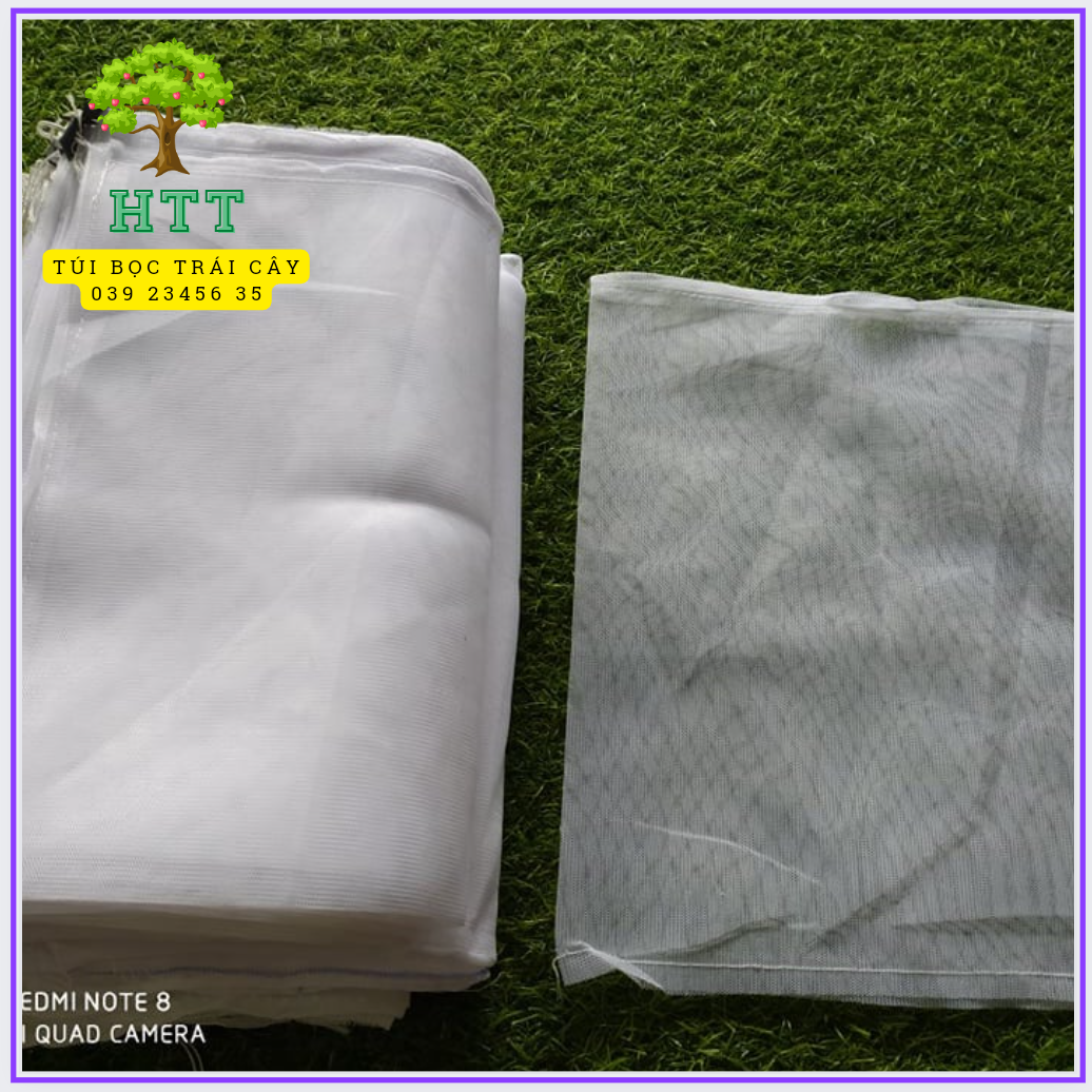 100 cái túi bao, bọc bưởi, nhãn loại lưới dày 2 lớp kích thước 35*40cm