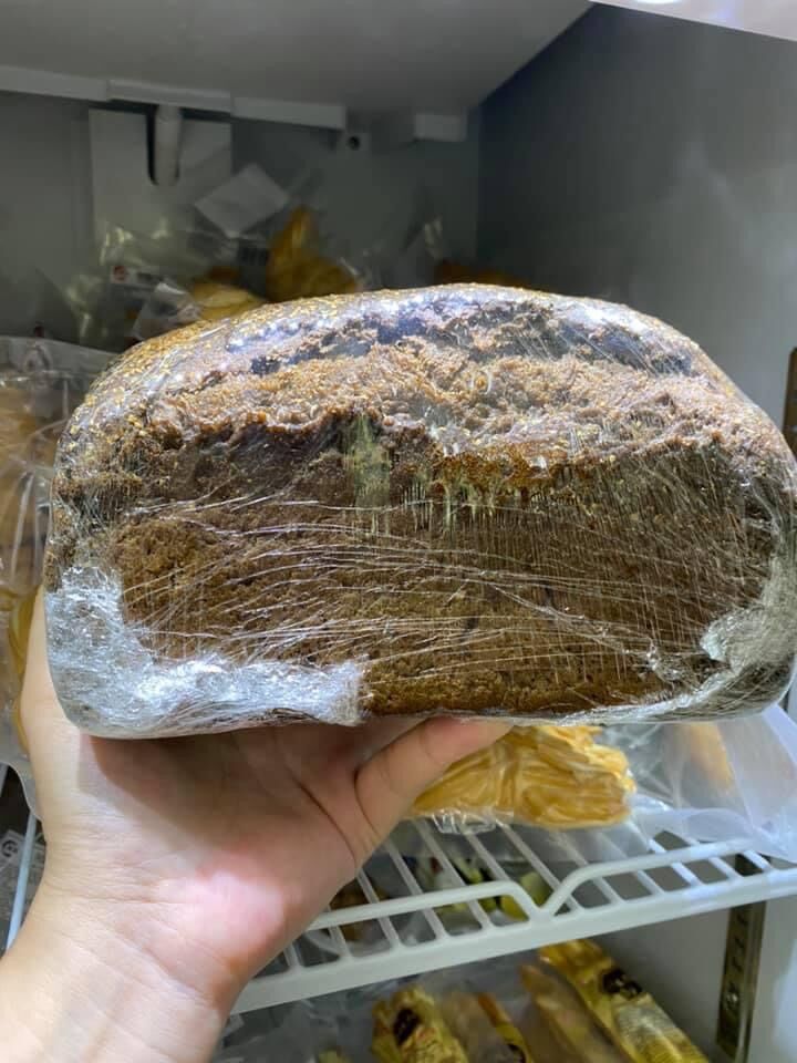 Bánh mỳ đen 700g [ Bà Tây Nga làm bánh tại Việt Nam][ Bánh ngon giàu chất sơ]