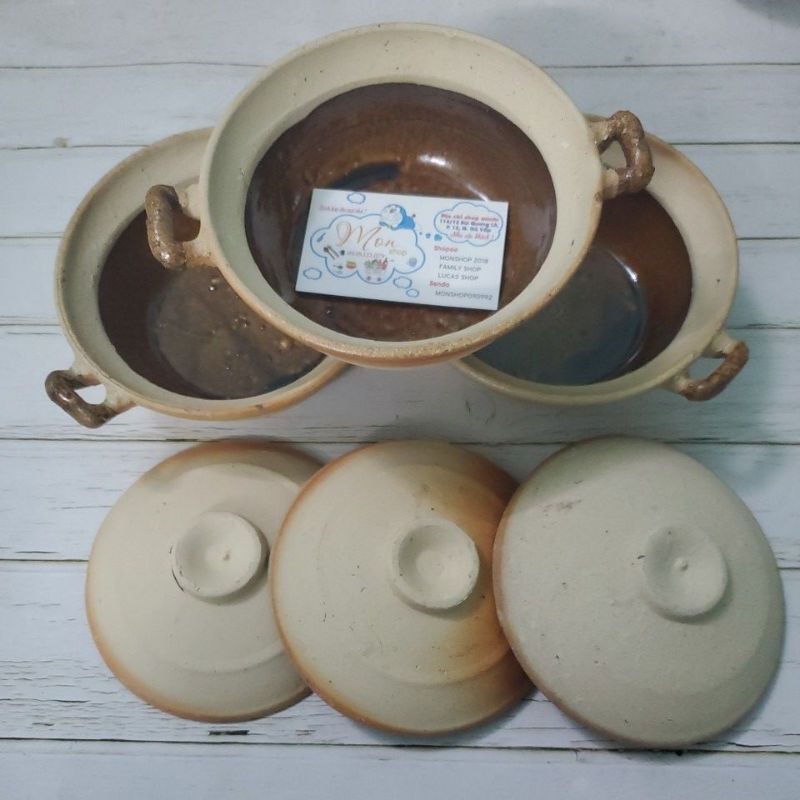 NỒI ĐẤT MẪU XƯA SIZE NHỎ (16~17cm)