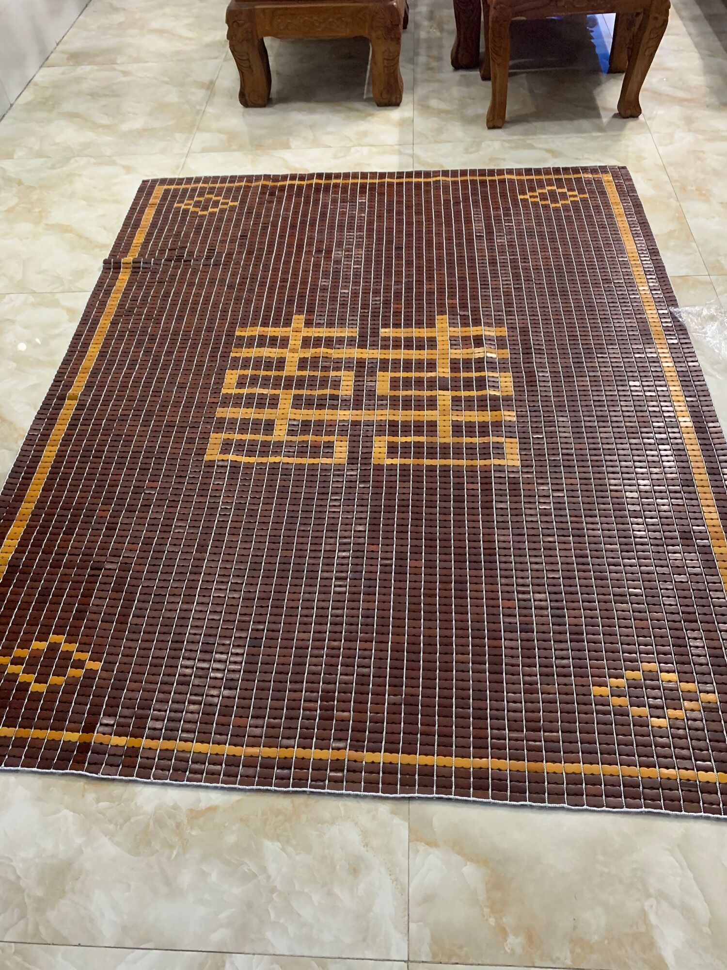 Chiếu trúc 1m8x 2m dây dù đan