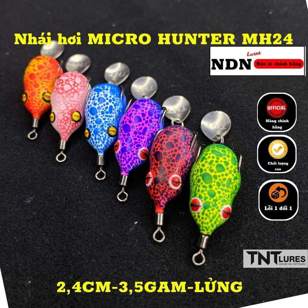 mồi câu lure nhái hơi mini mh24 ( chuyên cho cần ul )