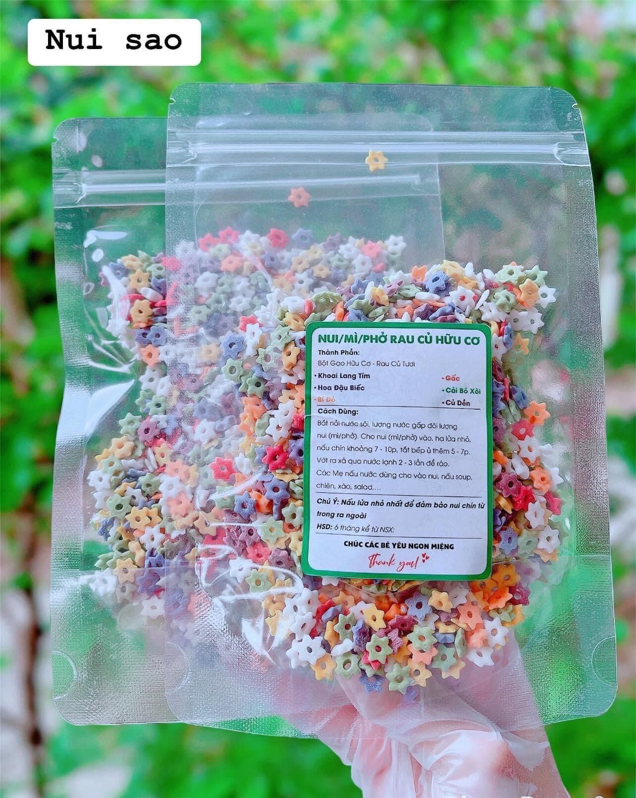 100g mì/phở / nui hữu cơ handmade cho bé ăn dặm