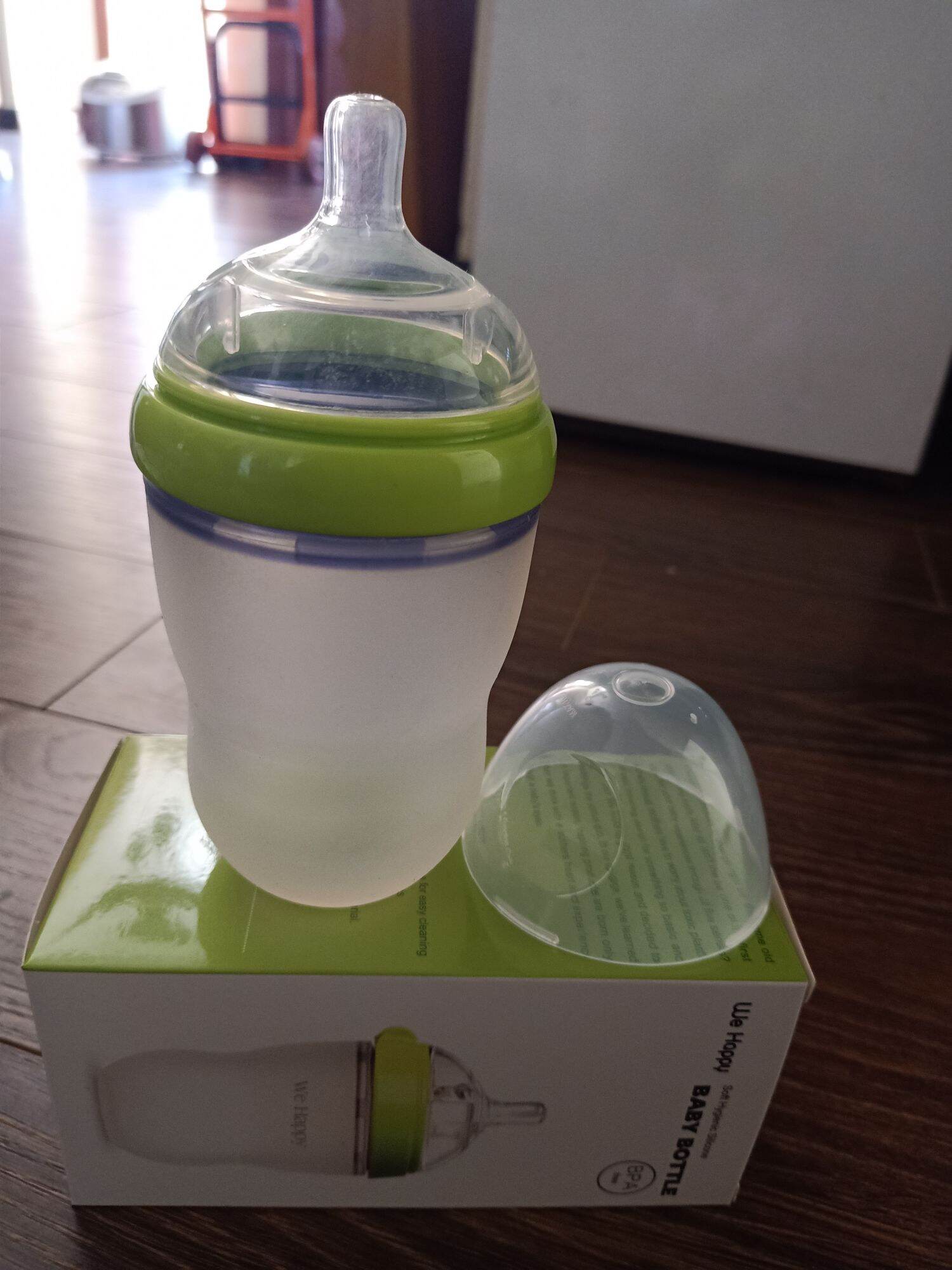 Bình sữa Wehappy núm mềm như ti mẹ