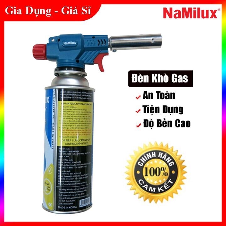 Đầu Khò Gas Cầm Tay Mini Namilux Tự Đông TS1719RN