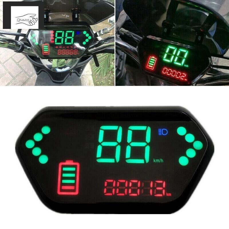 Đồng hồ màn lcd báo tốc độ km , xi nhan , báo pin ... 48v-60v