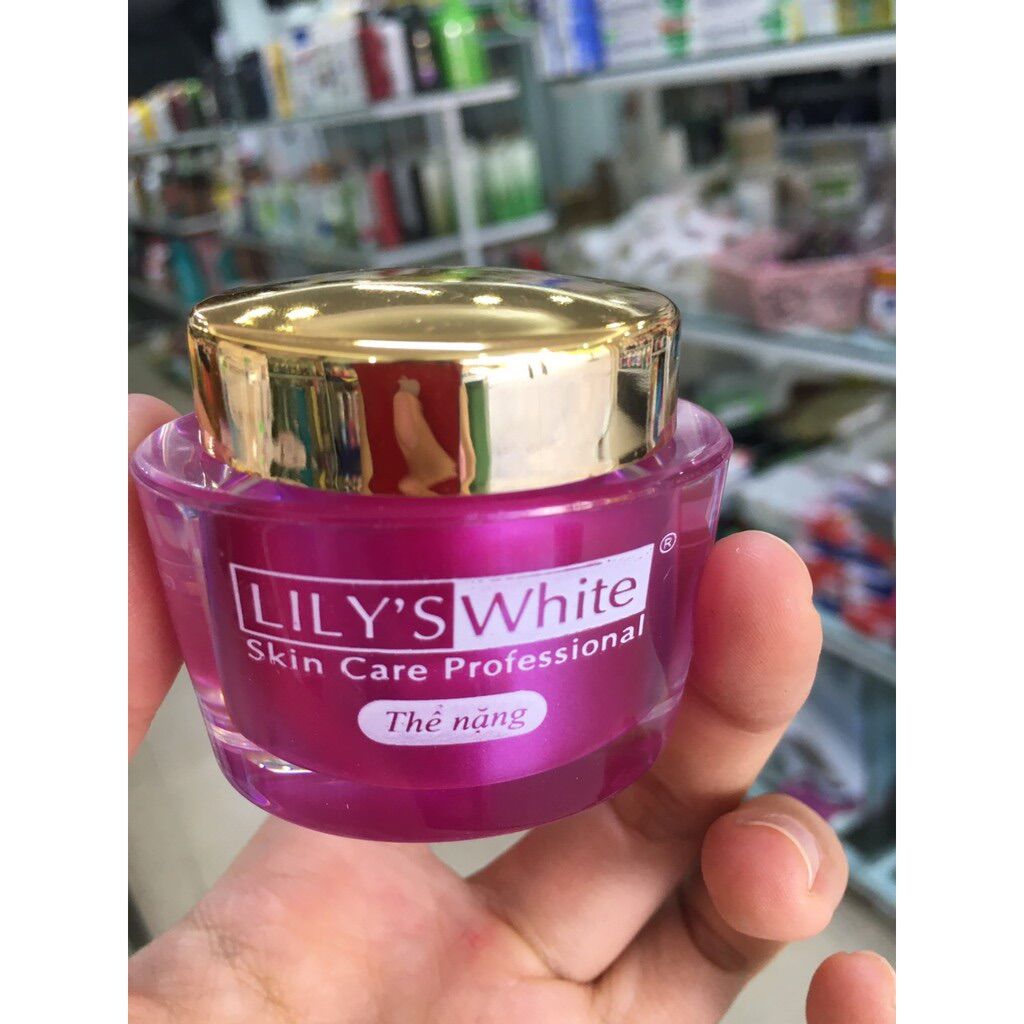 Kem sạch mụn Lily's white thể nặng 16g