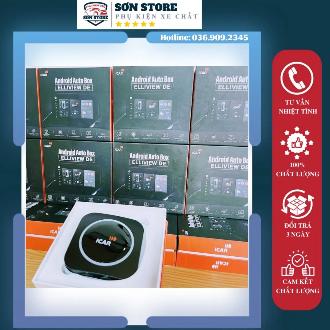 Android box icar elliview de,phiên bản mới,nâng cấp thêm nhiều tính năng vượt trội cho ô tô