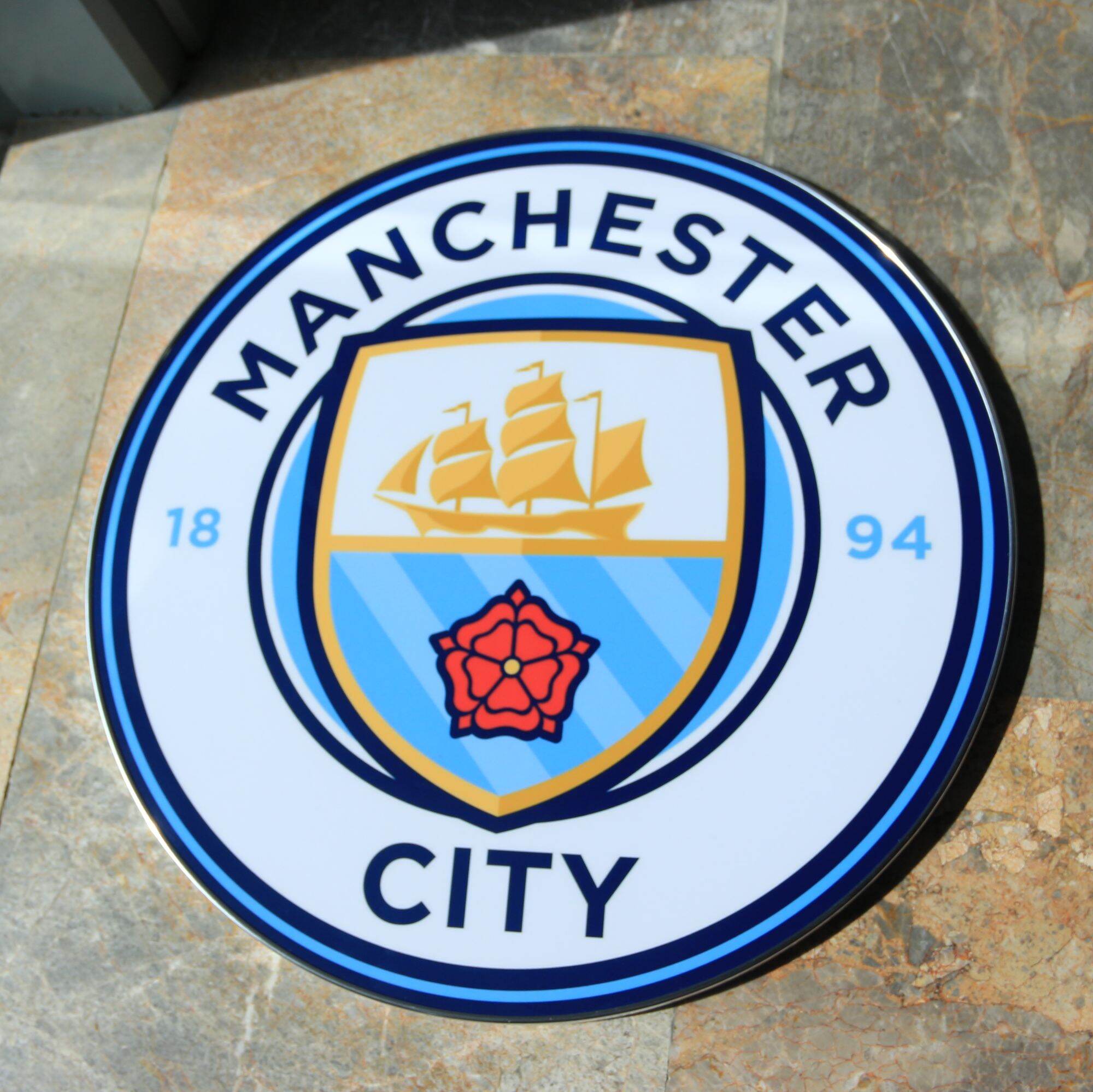 Tranh tường bóng đá Manchester City
