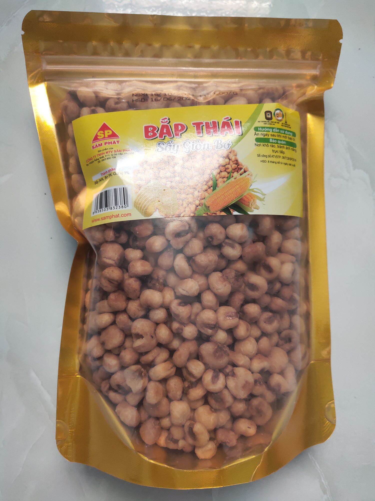 Bắp thái sấy giòn bơ 500g