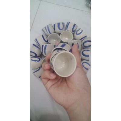10 chén sứ hột vịt lộn, chung sứ