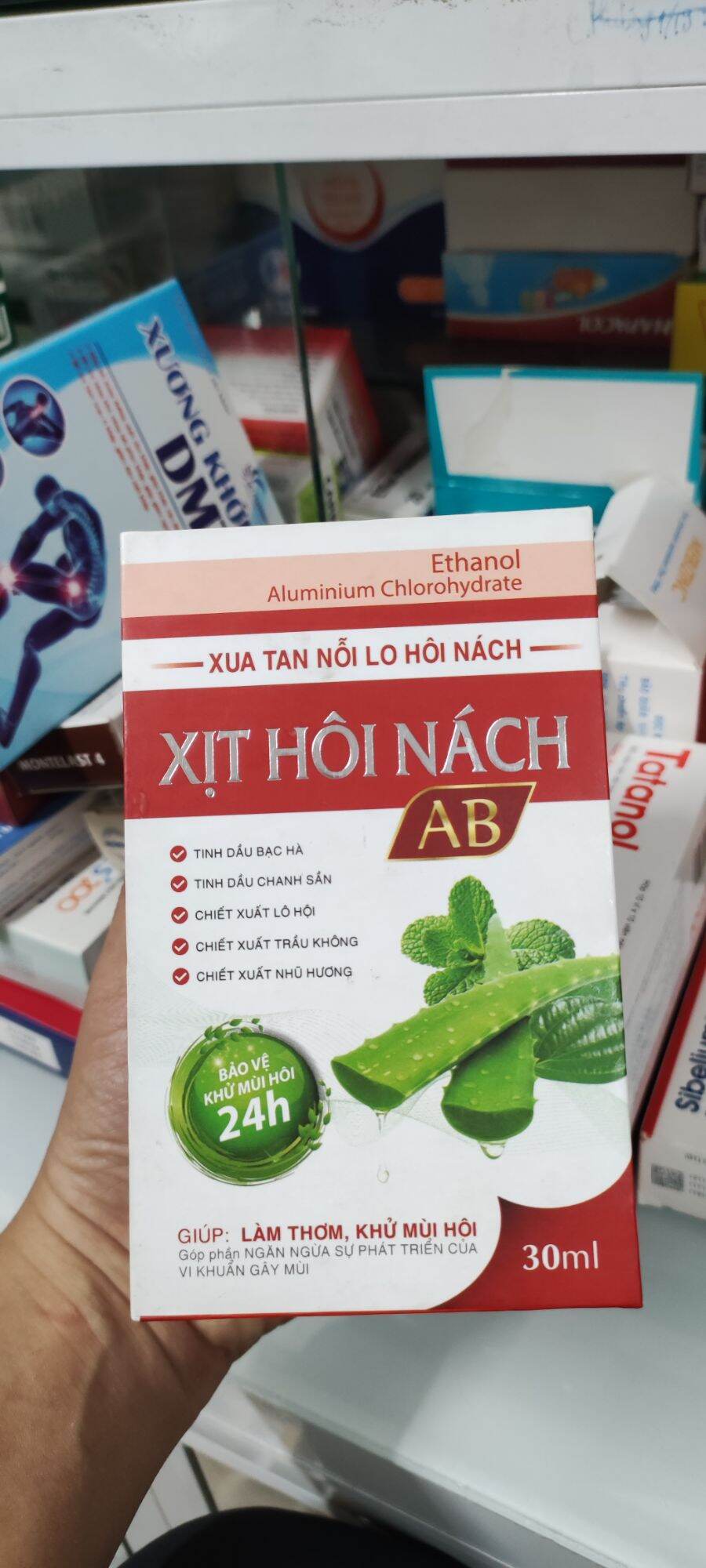 Xịt hôi nách AB ngăn ngừa tiết mồ hôi cực kì hiệu quả
