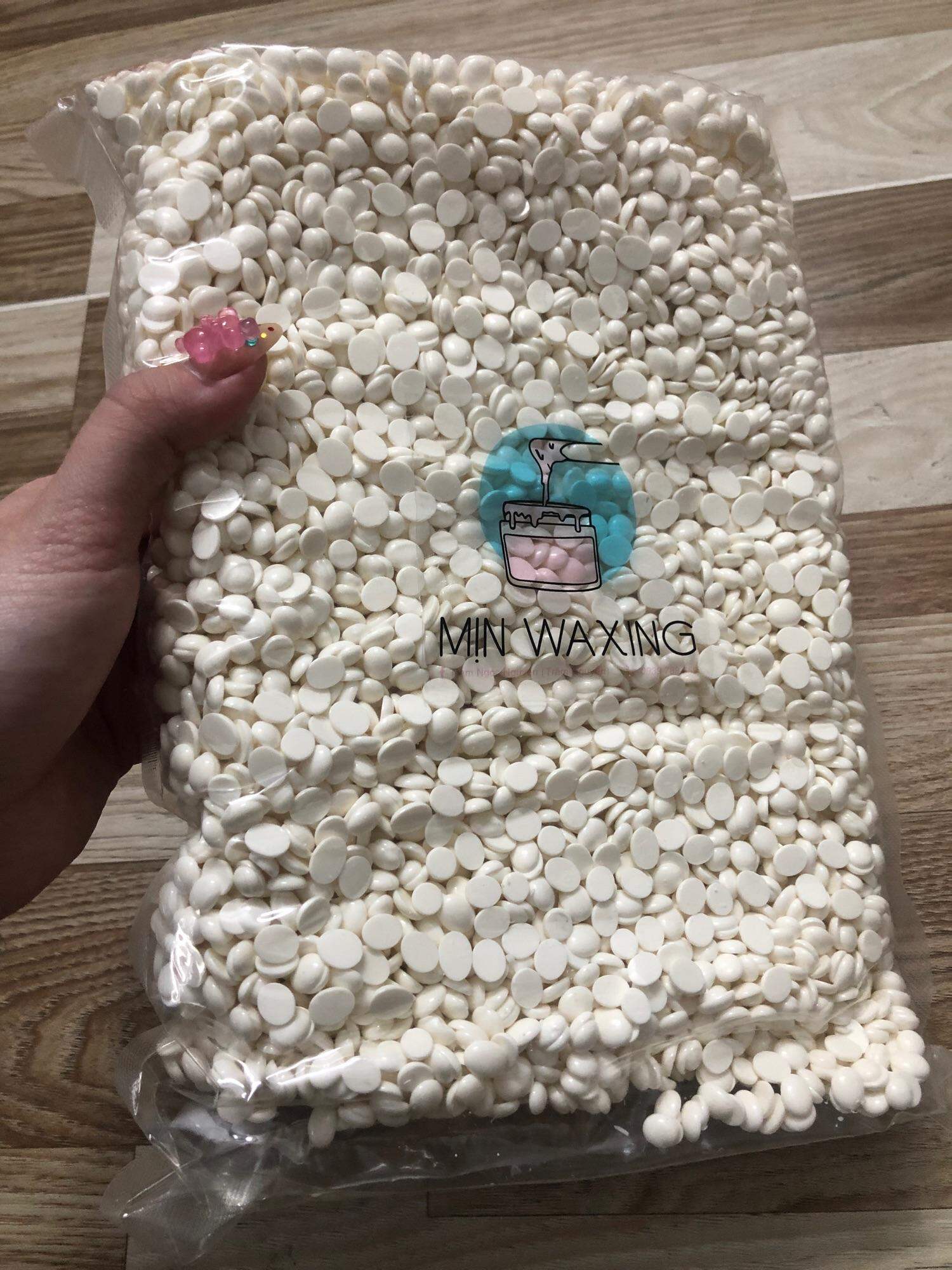 1 kg sáp wax lông COCONUT giá sỉ - SÁP WAX BEANS NHẬP KHẨU (MỊN WAXING)