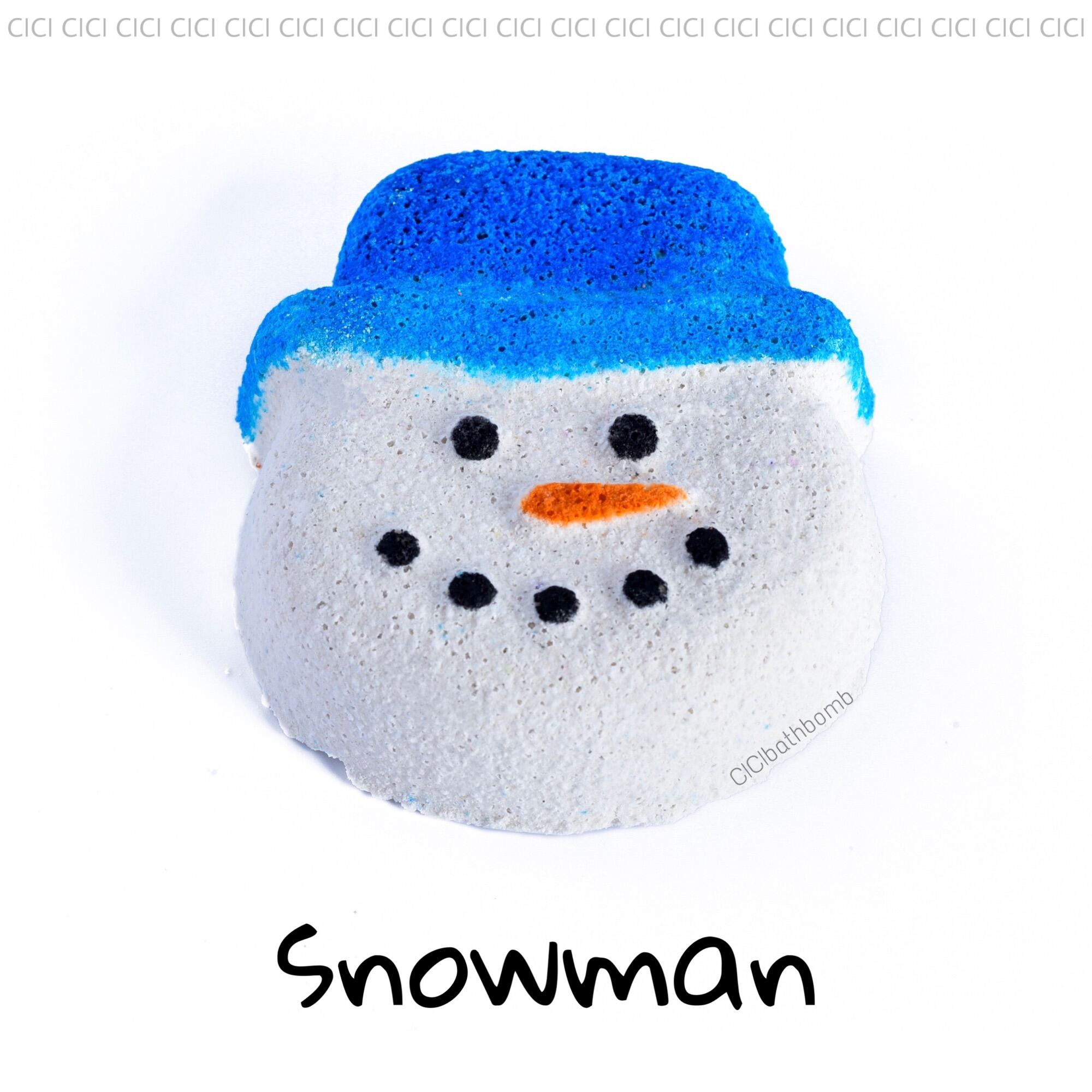 Bom tắm Người tuyết - Snowman Bath Bomb - Viên thả bồn tắm