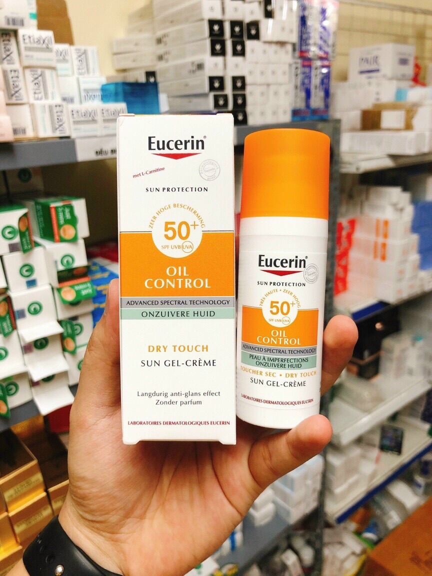 Kem Chống Nắng Dành Cho Da Dầu Eucerin Hàng Nội Địa Đức