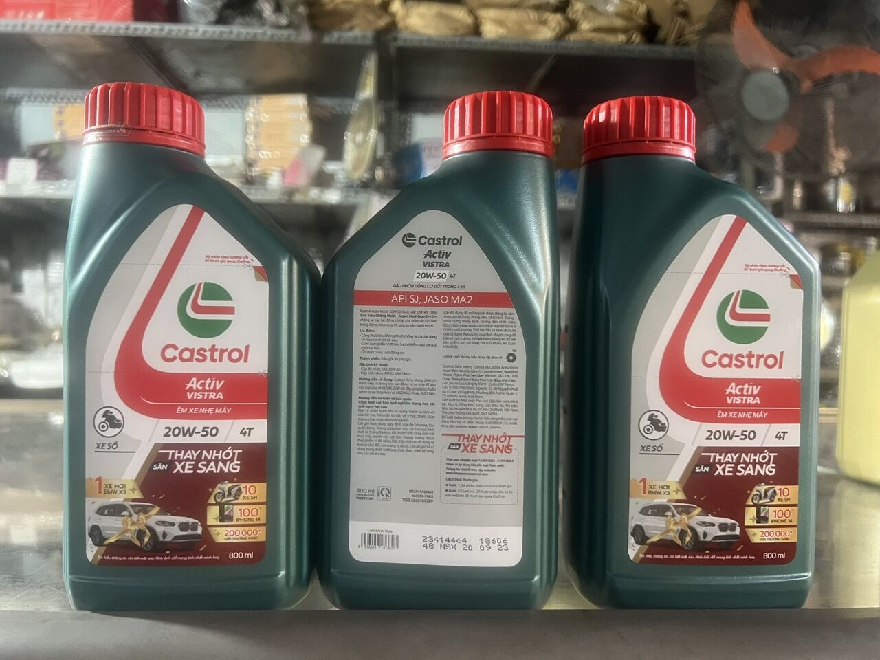 [HCM]Nhớt Castrol Activ Vistra 20W50