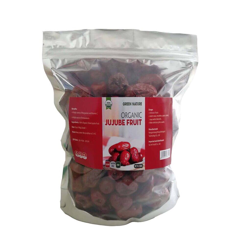 [ Tách lẻ 100g ] Táo đỏ hữu cơ Green nature Ninh hạ