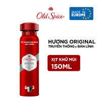 Xịt Thơm Khử Mùi Toàn Thân Old Spice Captain/Wolfthorn/Original/White Water Chai 150ml - Châu Âu