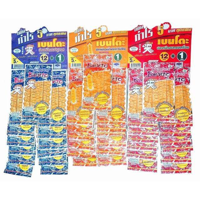 MỰC BENTO THÁI LAN 1 DÂY 13 GÓI (SỈ GIÁ ƯU ĐÃI)