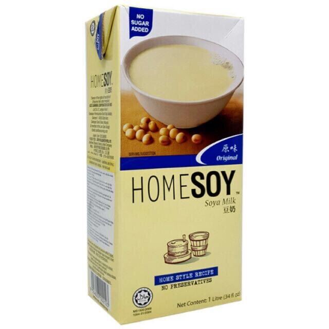 Sữa đậu nành Homesoy 1L có đường , không đường