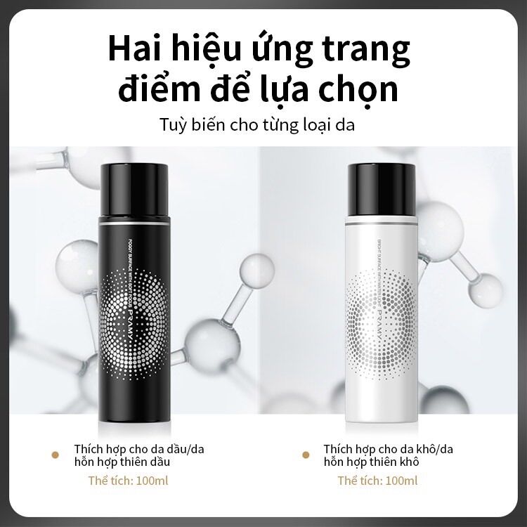 Xịt cố định trang điểm PRAMY lâu trôi dưỡng ẩm kiềm đâu
