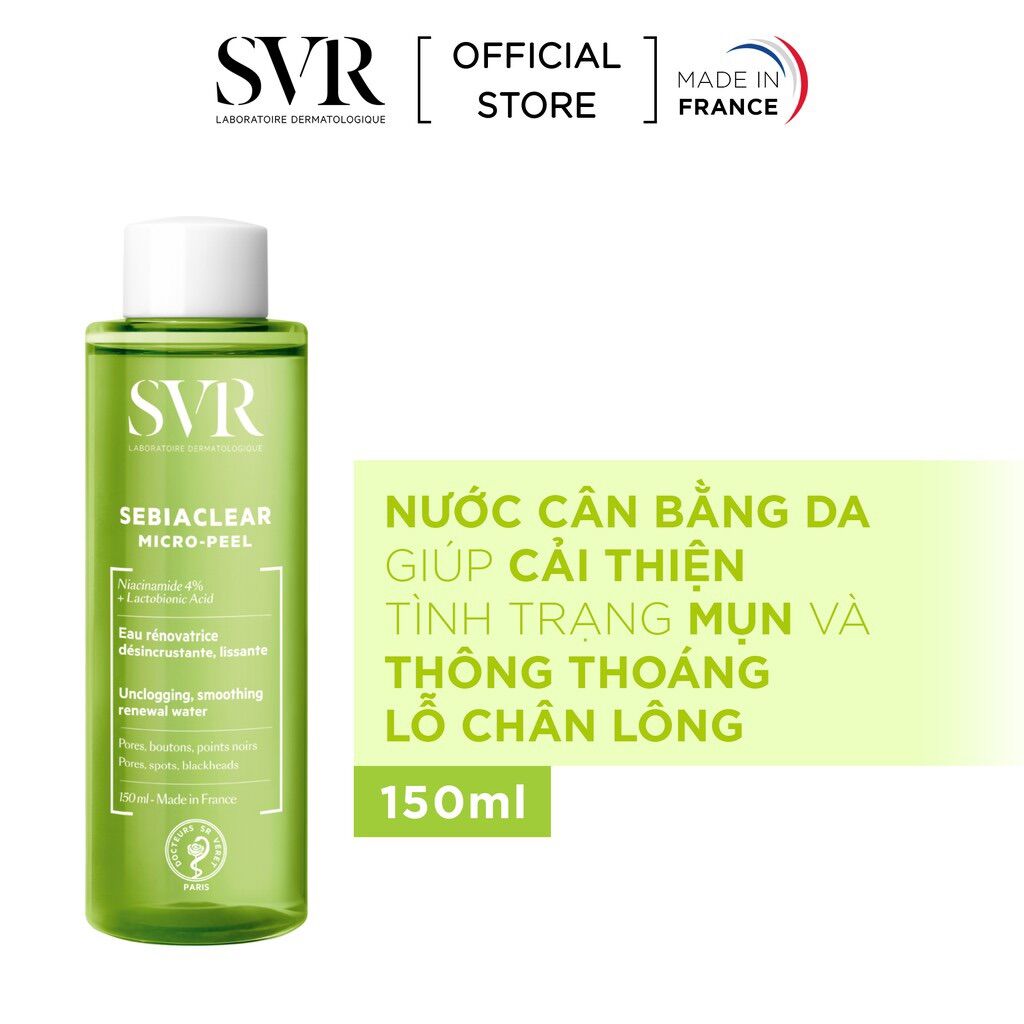 ‼️ Nước hoa hồng cho da dầu mụn SVR ‼️