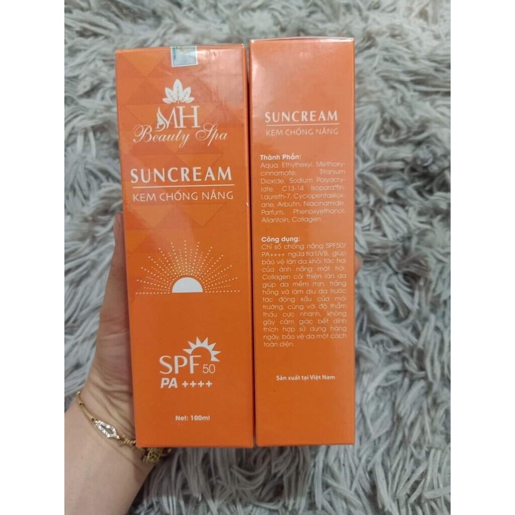 Kem Chống Nắng Sun Cream Mh Beauty Spa