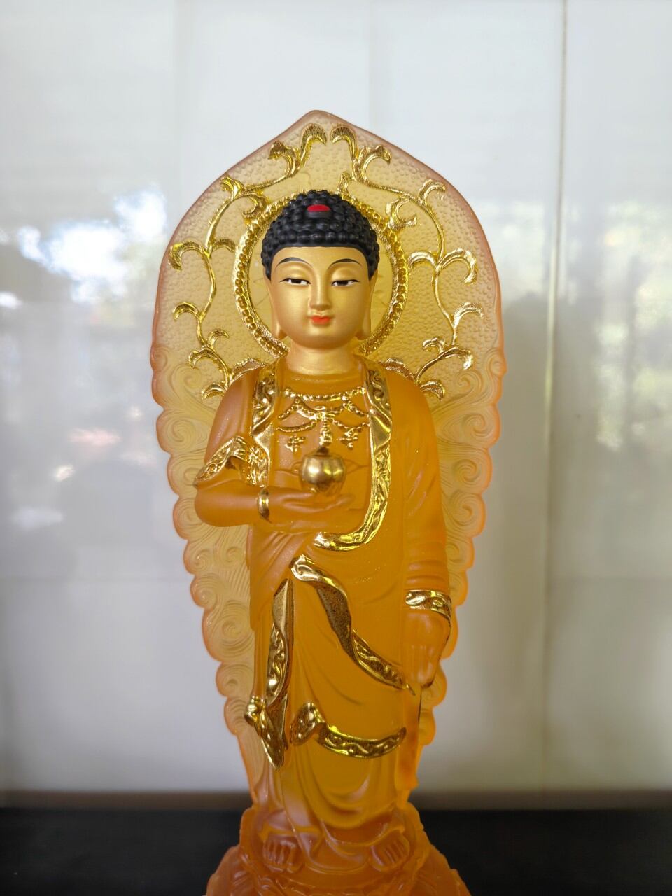 Tượng Dược Sư Lưu Ly cao 25cm
