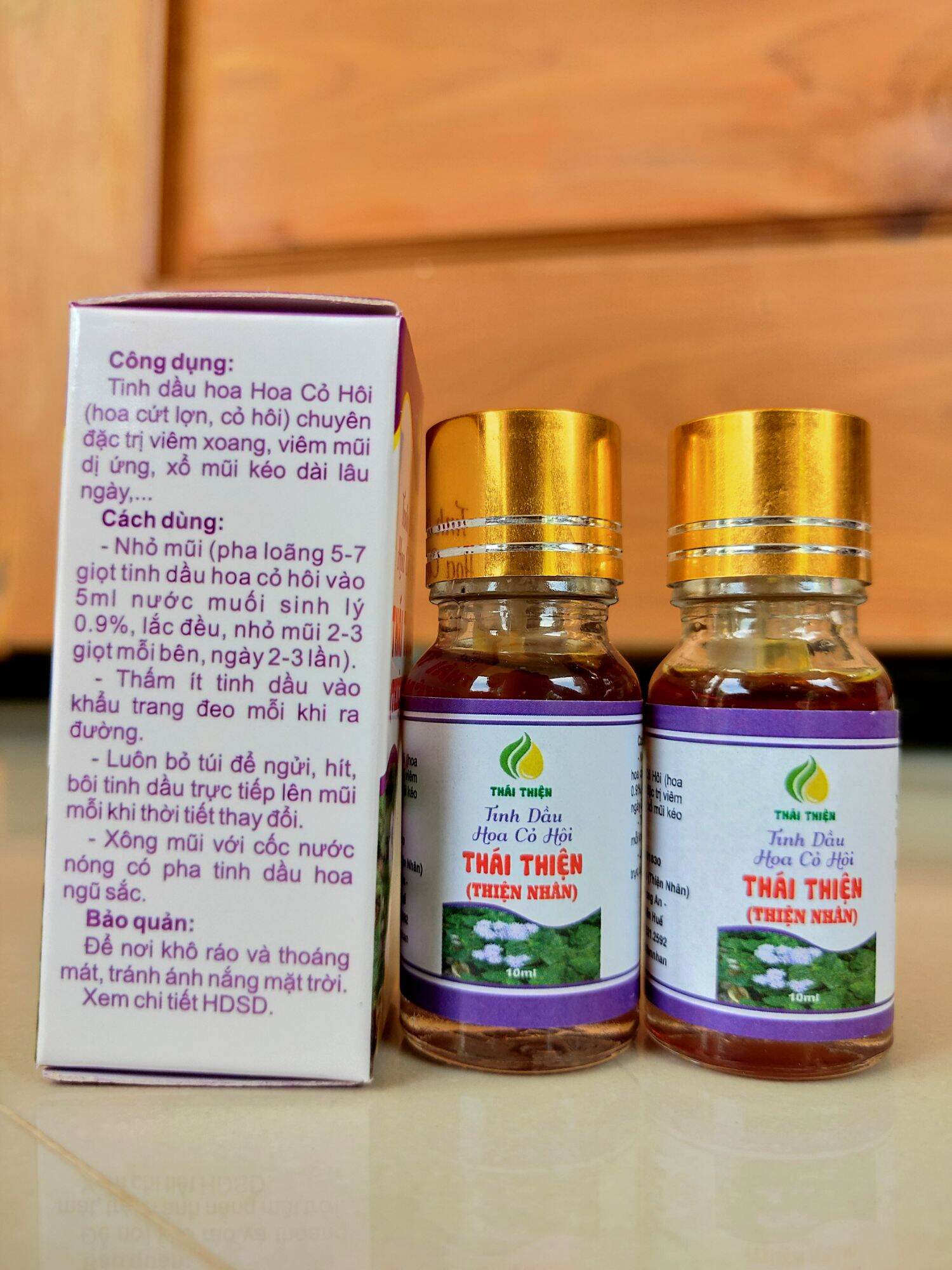 Tinh dầu hoa cỏ hôi (Hoa ngũ sắc)