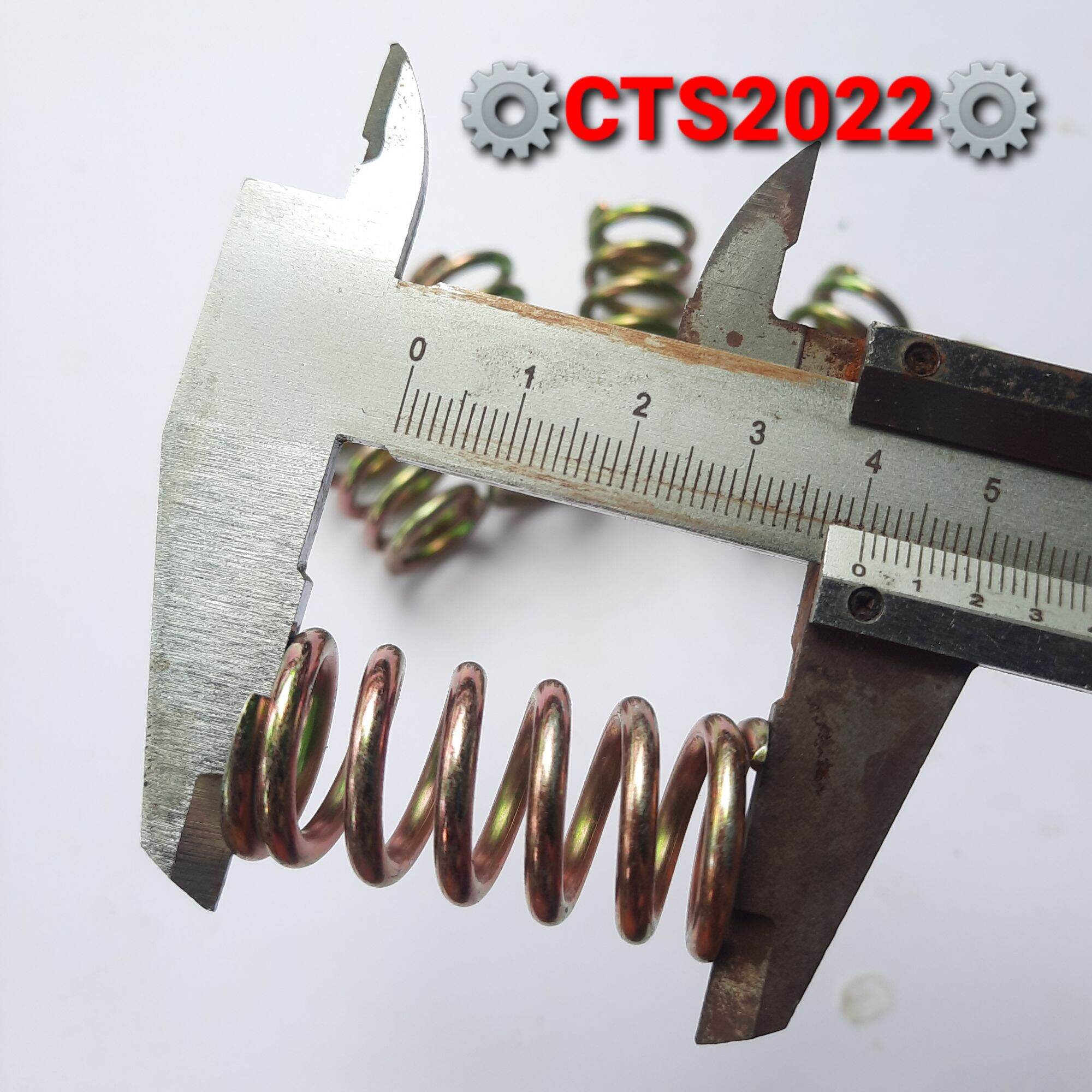 Lò xo nén thép xi phi 20mm sợi 3.0mm dài 40mm