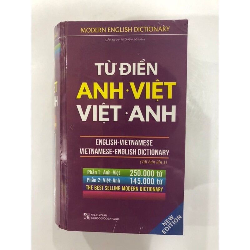 Sách .__.Từ Điển Anh Việt _Việt Anh ( bìa mềm )