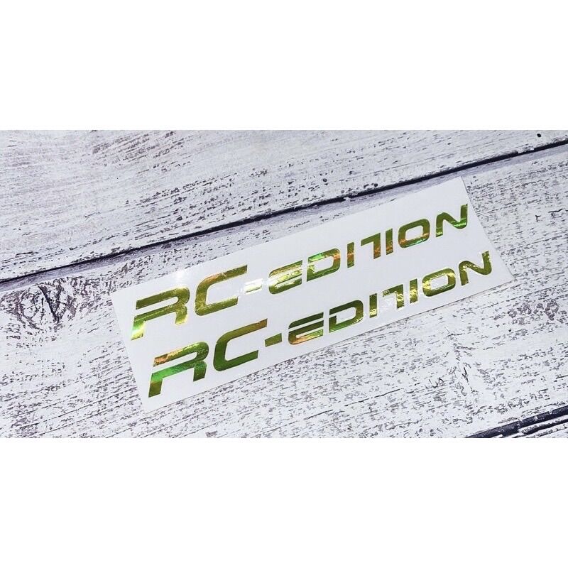 TEM DÁN PHẢN QUANG RC EDITION DÁN PHUỘC dành cho tất các xe