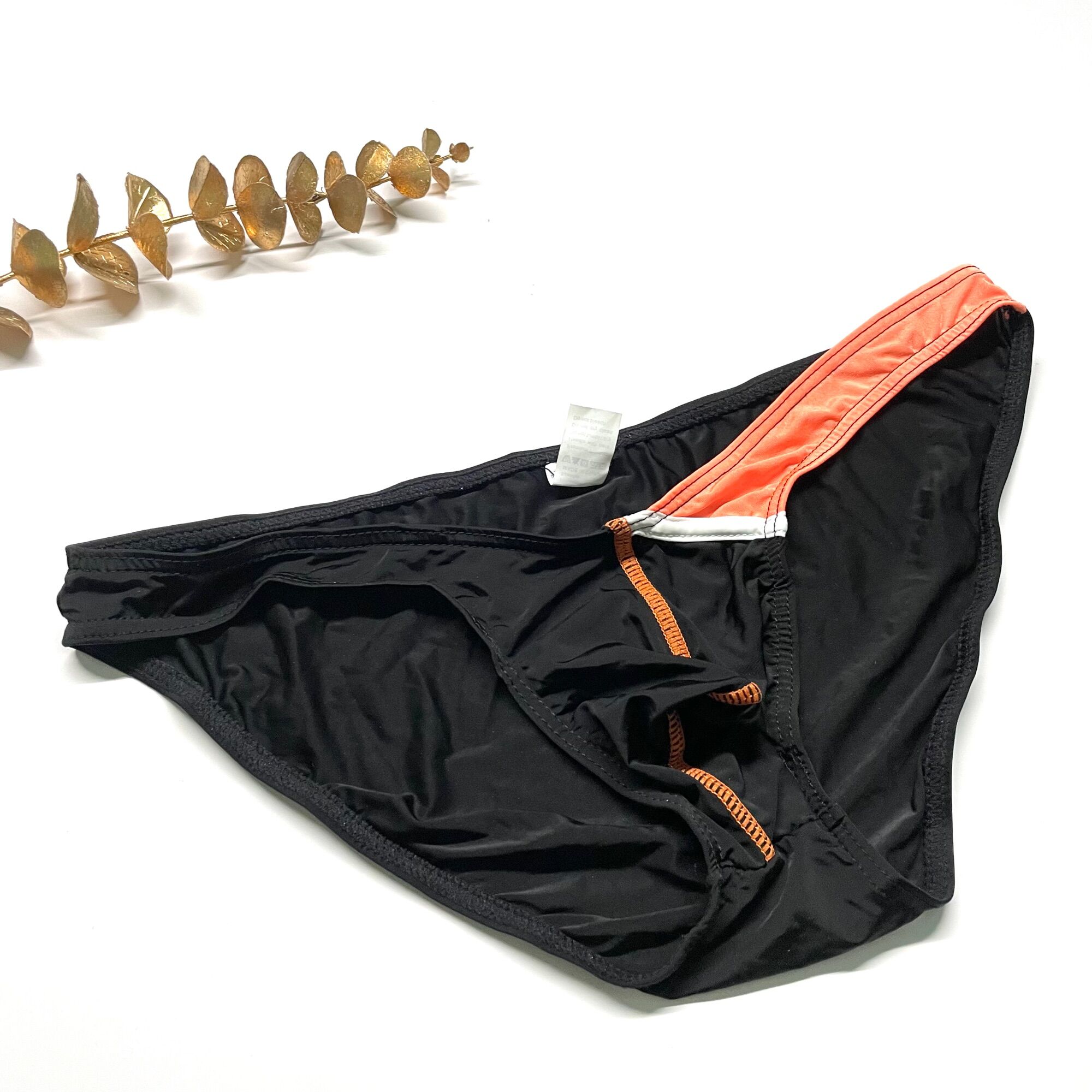 Quần lót nam bikini vải lụa 2 màu size M-XL