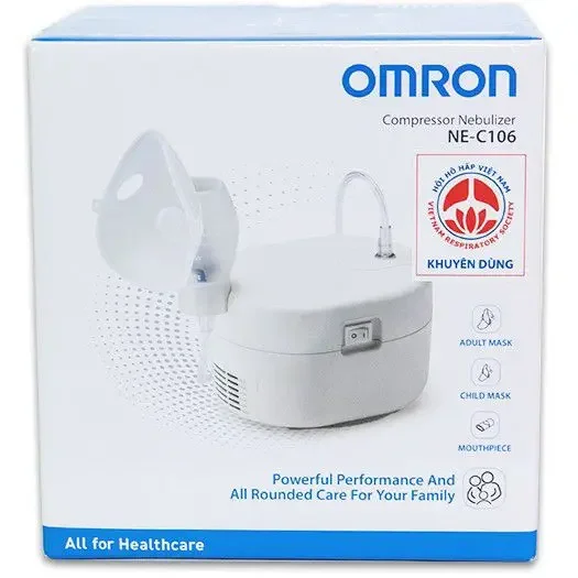 Máy xông mũi họng, xông khí dung OMRON NE-C106 bảo hành 2 năm