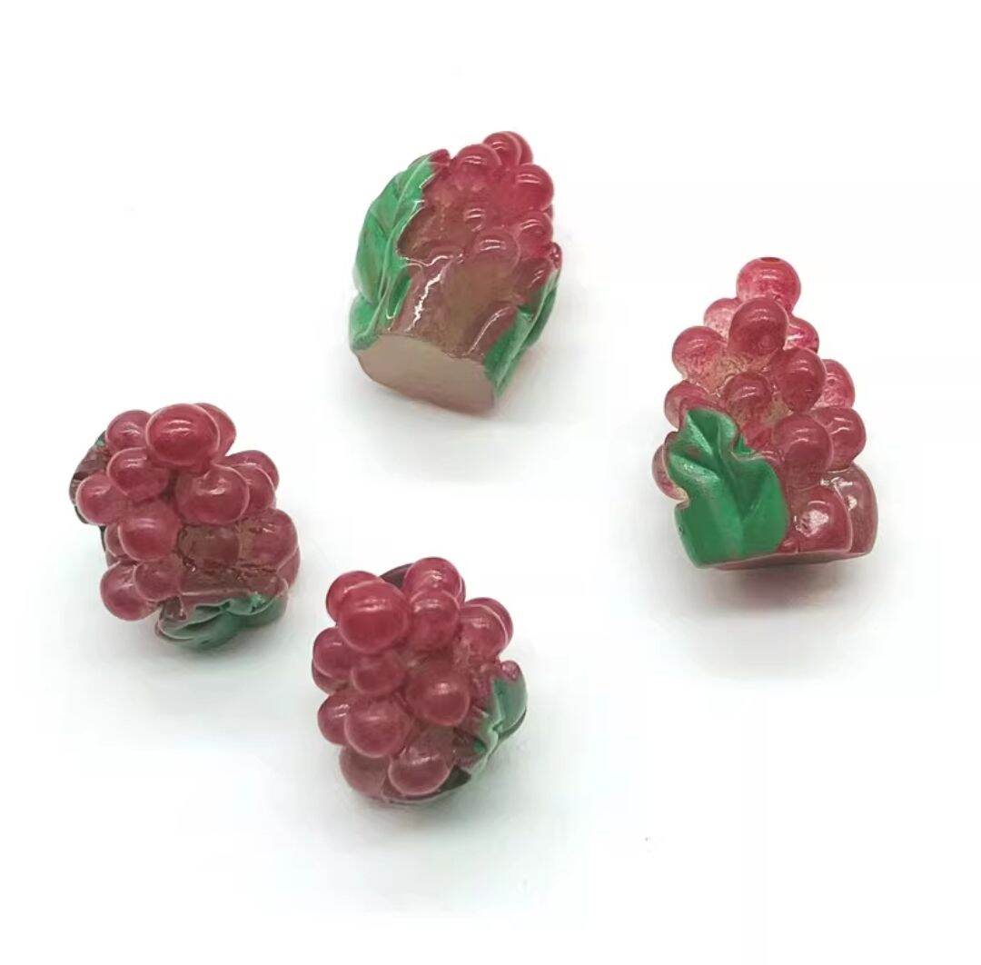 Charm Nhựa Trái Cây Trang Trí DIY