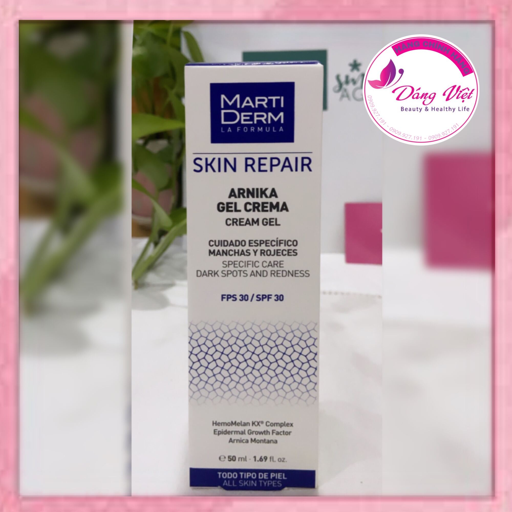 [Hcm]Kem Phục Hồi & Chống Nắng Sau Thẩm Mỹ - Martiderm Skin Repair Arnika Gel Cream Fps 30