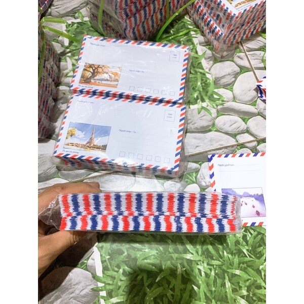 Sỉ 100 phong bì- bì thư loại dầy có keo dán sẵn