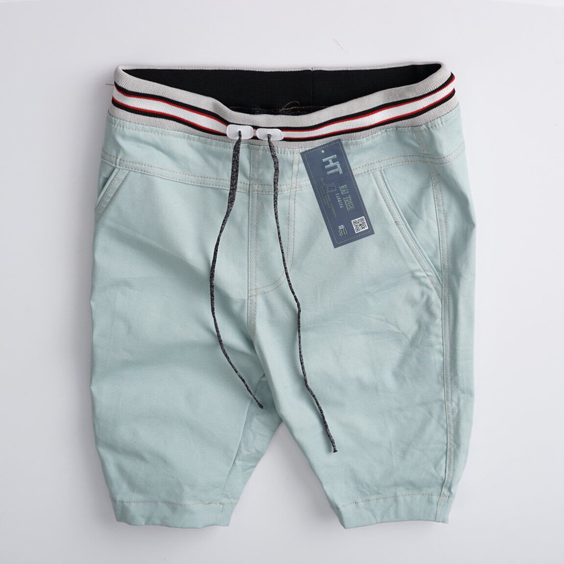 combo 2quần short kaki lưng thun 99k ht0123