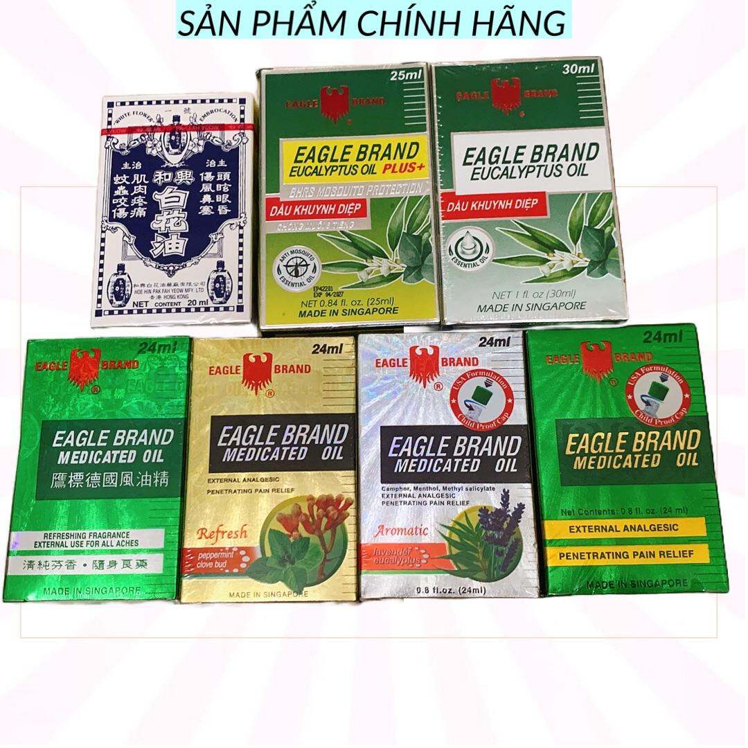 Dầu Xanh - Trắng - Vàng - Khuynh Diệp Mỹ Chính Hãng