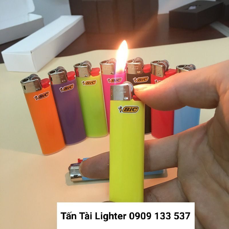 Hộp quẹt bic j3 size trung của pháp