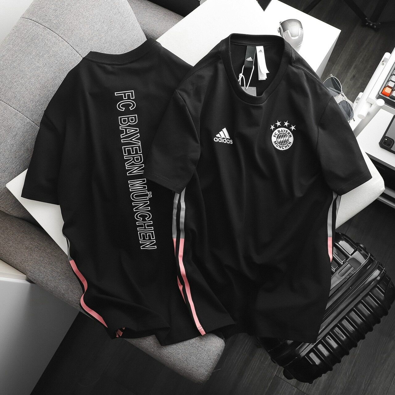 Áo thun ngắn tay Adidass Bayern Munchen full tag cod