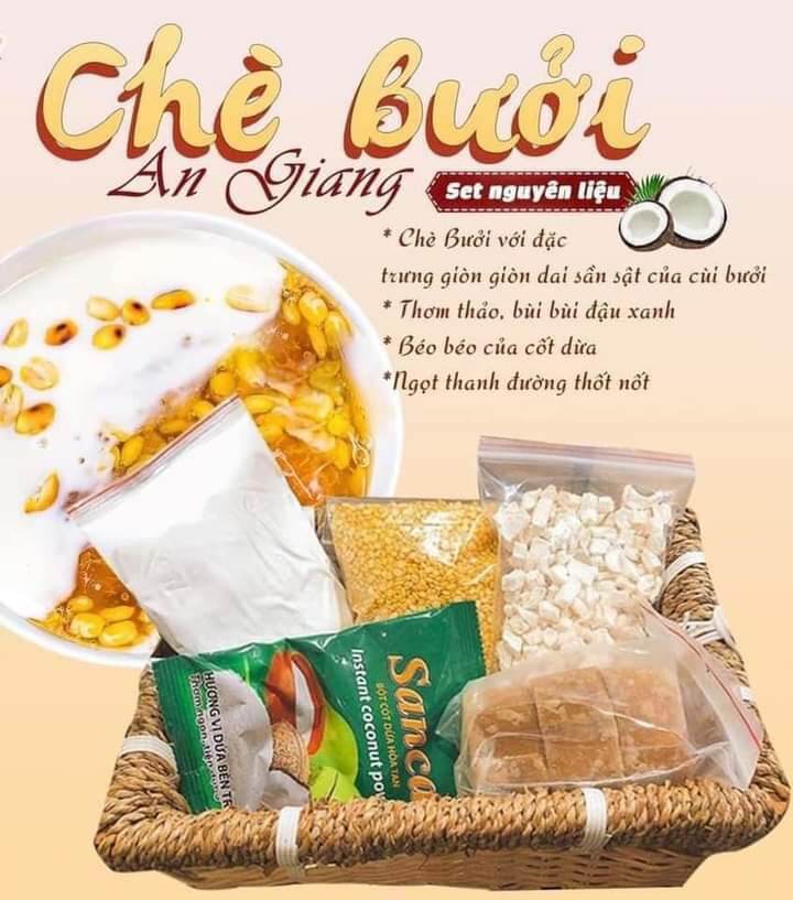 Sét chè bưởi Ang Giang 500g