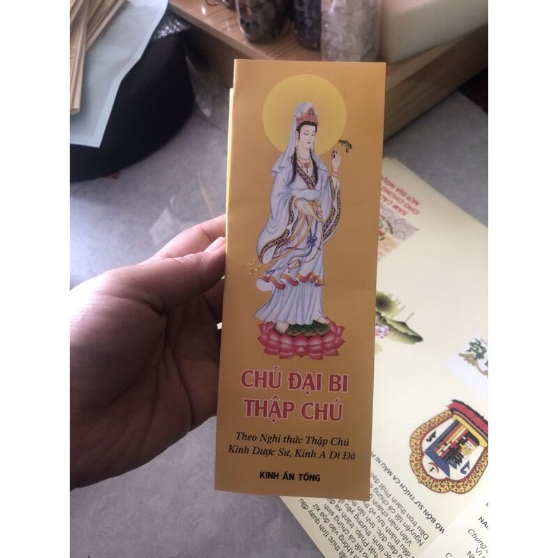 Tờ chú đại bi - tờ chú đại bi và thập chú