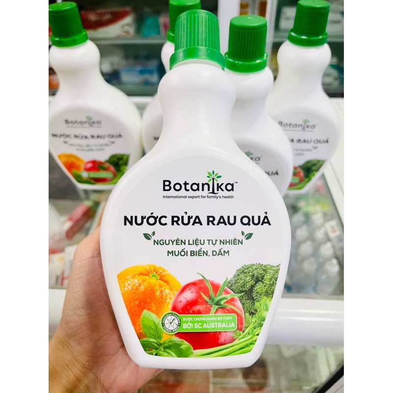 NƯỚC RỬA RAU QUẢ BOTANIKA 500ML
