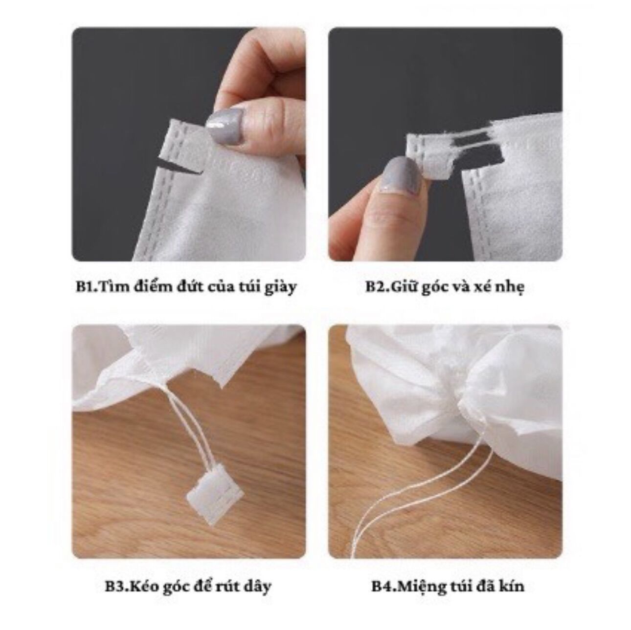 Combo 10 Túi Đựng Giày.