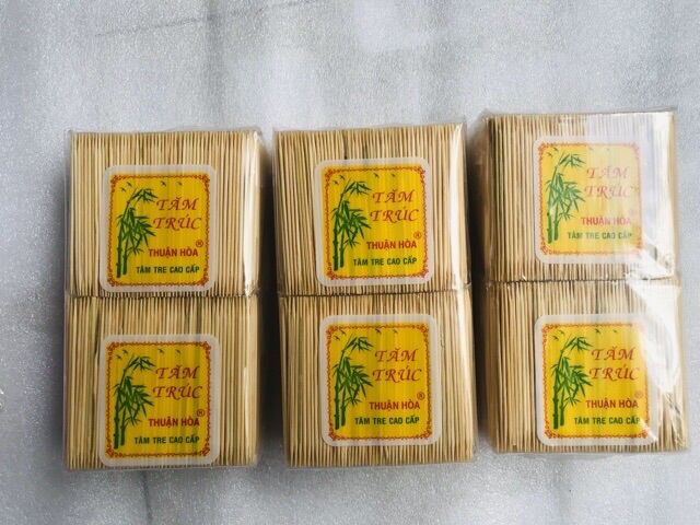 🏵️Lốc 10 bịch Tăm XỈA RĂNG nhỏ (TRE LỚP NGOÀI RẮT CỨNG)